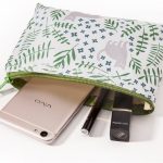 3-delige make-up tas met patroon