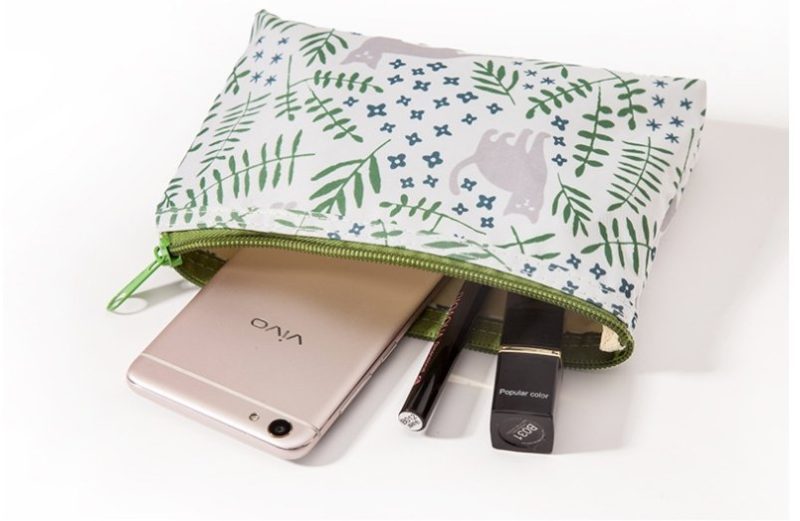 3-delige make-up tas met patroon