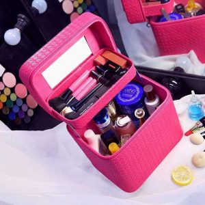 “Elegante Make-up Koffer – Organisatie en Stijl Gegarandeerd”