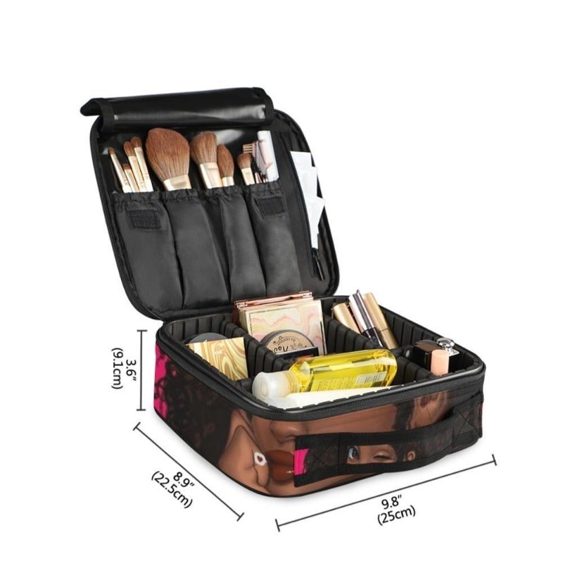 Afro Make-up Opbergtas