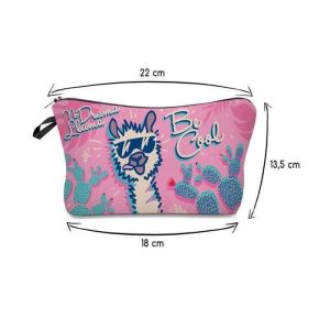 Alpaca Make-up Tas – Speelse Elegantiet om Overal Mee te Nemen