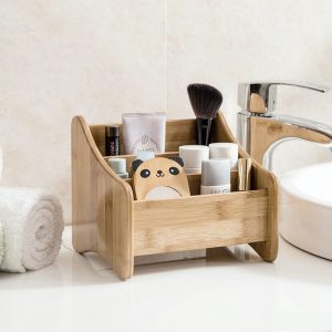 Bamboe Make-up Organizer