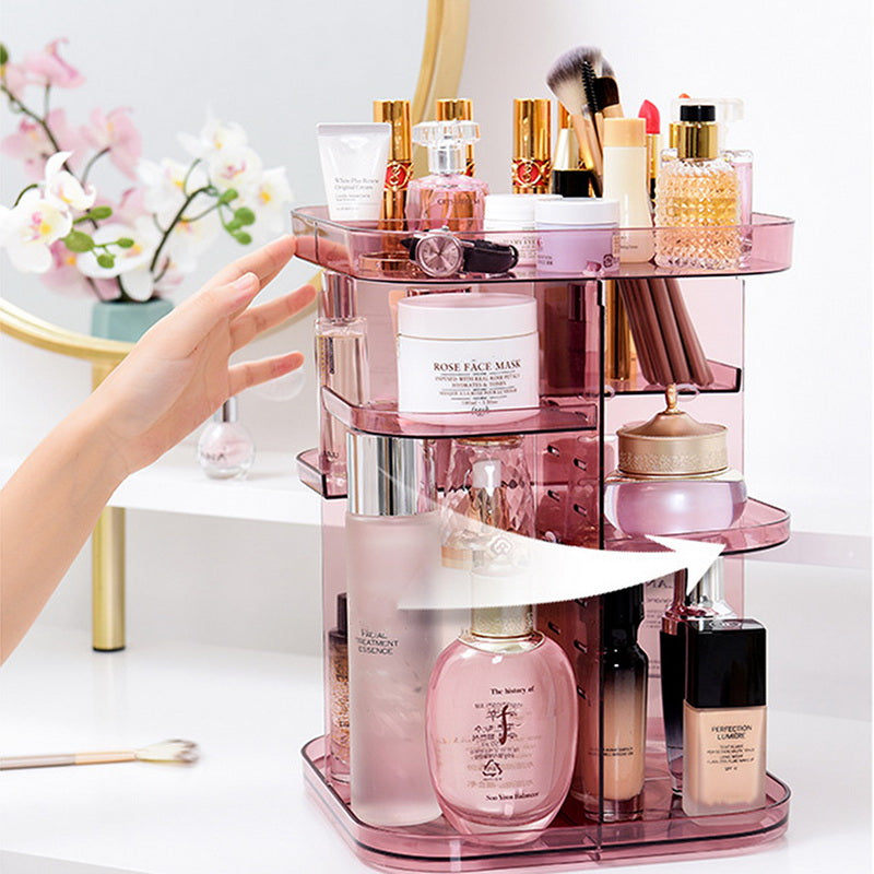 Draaibare Transparante Make-up Organizer