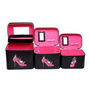 Elegante Make-up Opbergkoffer – Zorgt voor Organisatie en Stijl