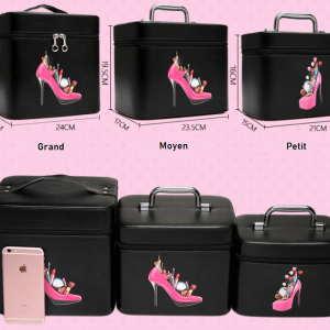 Elegante Make-up Opbergkoffer – Zorgt voor Organisatie en Stijl