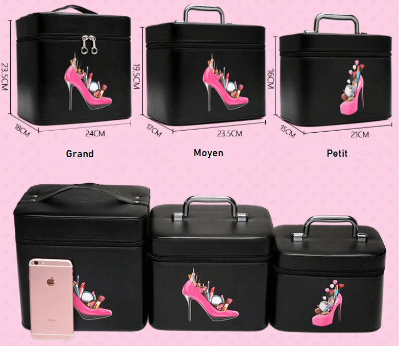 Elegante Make-up Opbergkoffer – Zorgt voor Organisatie en Stijl