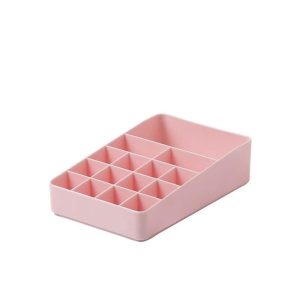 Elegante Transparante Plastic Make-up Organizer