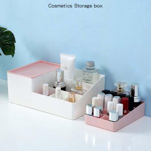 Elegante Transparante Plastic Make-up Organizer