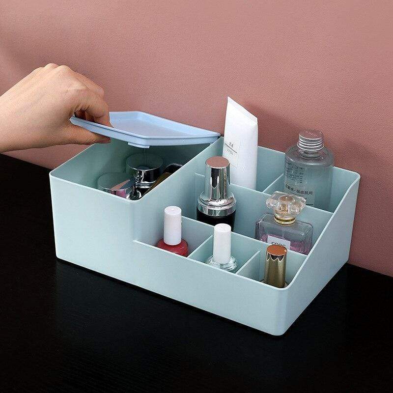 Elegante Transparante Plastic Make-up Organizer