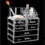 Elegante en Praktische Acryl Make-up Organizer