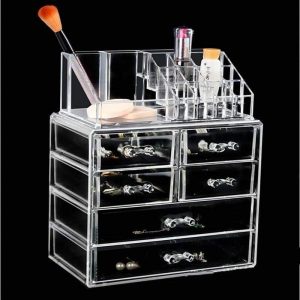 Elegante en Praktische Acryl Make-up Organizer