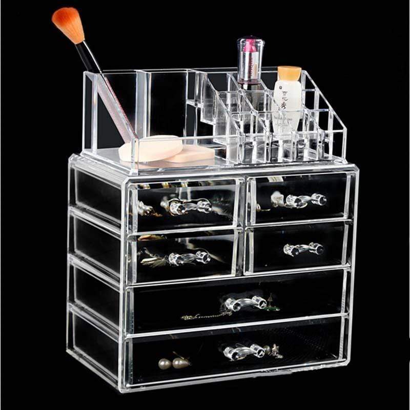 Elegante en Praktische Acryl Make-up Organizer