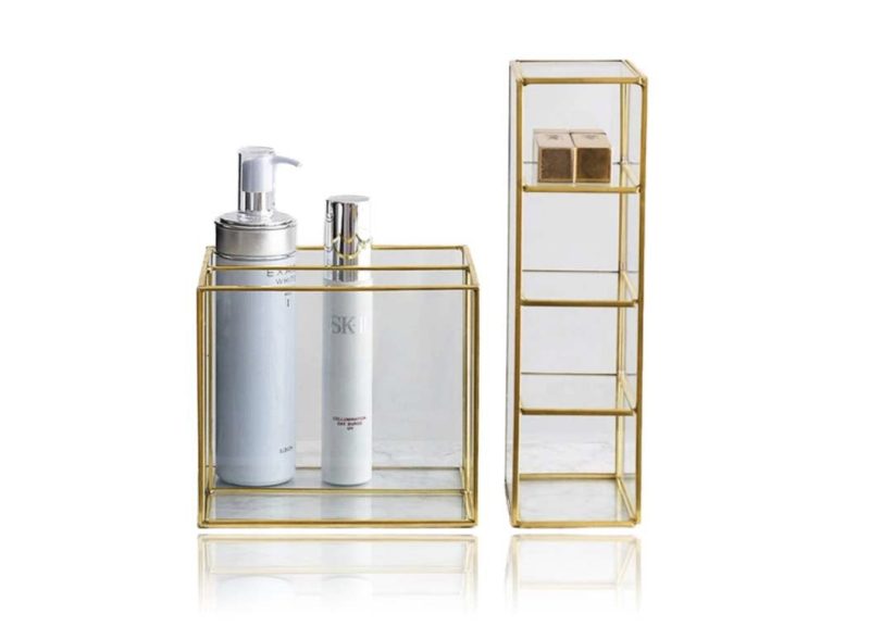 Glazen Bureau Organizer