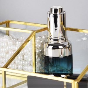 Glazen Make-up Organizer