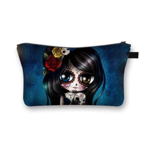 Gothica make-up tas – Onmisbaar reisaccessoire, lichtgewicht en eenvoudig mee te nemen