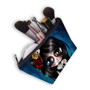 Gothica make-up tas – Onmisbaar reisaccessoire, lichtgewicht en eenvoudig mee te nemen