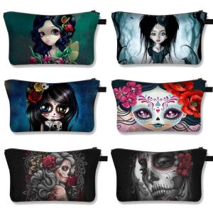 Gothica make-up tas – Onmisbaar reisaccessoire, lichtgewicht en eenvoudig mee te nemen