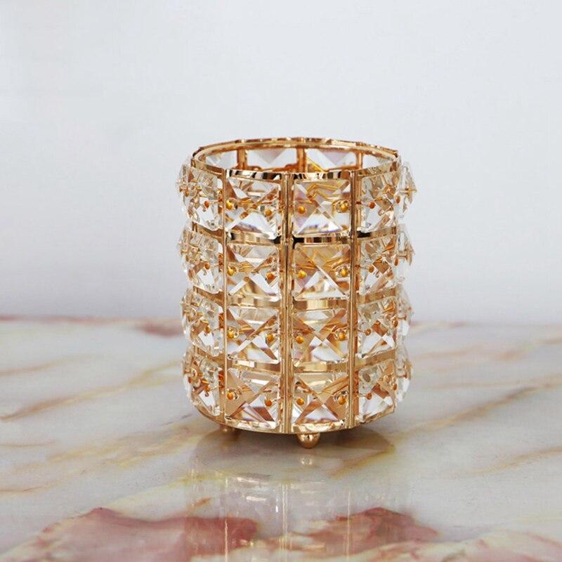 Gouden Kristallen Make-up Kwastenhouder