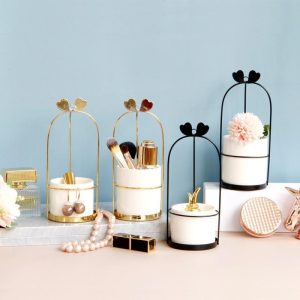 Gouden Make-up Kwastenhouder