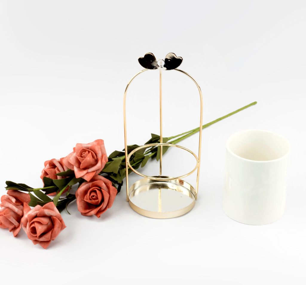 Gouden Make-up Kwastenhouder