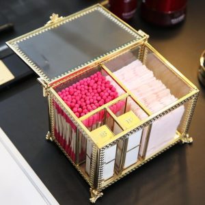 Gouden Make-up Organizer