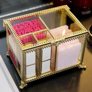 Gouden Make-up Organizer