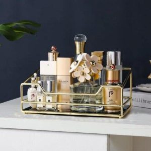 Gouden Make-up Organizer