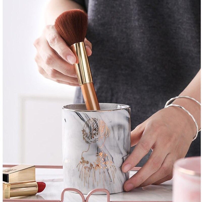 Make-up Kwasten Organizer van Marmer