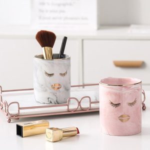Make-up Kwasten Organizer van Marmer