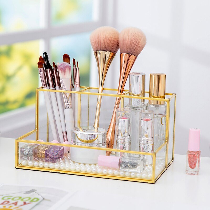 Make-up Organisator Glas Compartiment