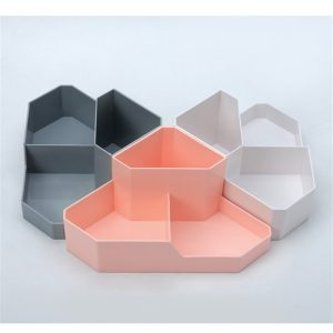 Polygonale Make-up Organizer