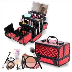 Professionele Make-up Koffer – Elegante en Praktische Organisatie
