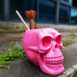 Schedelhouder voor Make-upkwasten