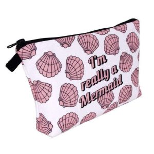 Sprankelende Zeemeermin Make-uptas – Verhoog Jouw Avontuurlijke Schoonheid