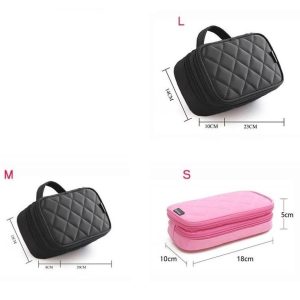 Toilettas met Dubbele Compartimenten