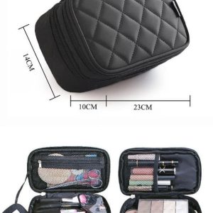 Toilettas met Dubbele Compartimenten