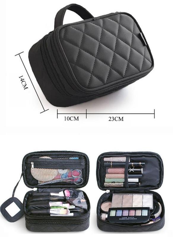 Toilettas met Dubbele Compartimenten