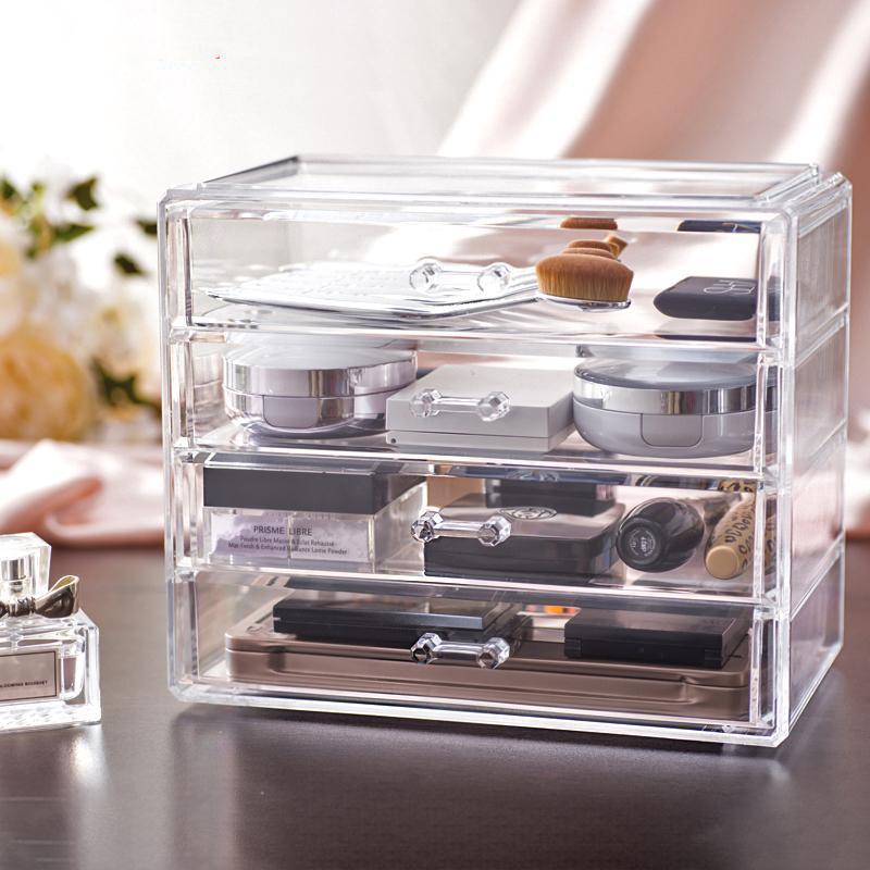 Transparante Acryl Make-up Organizer