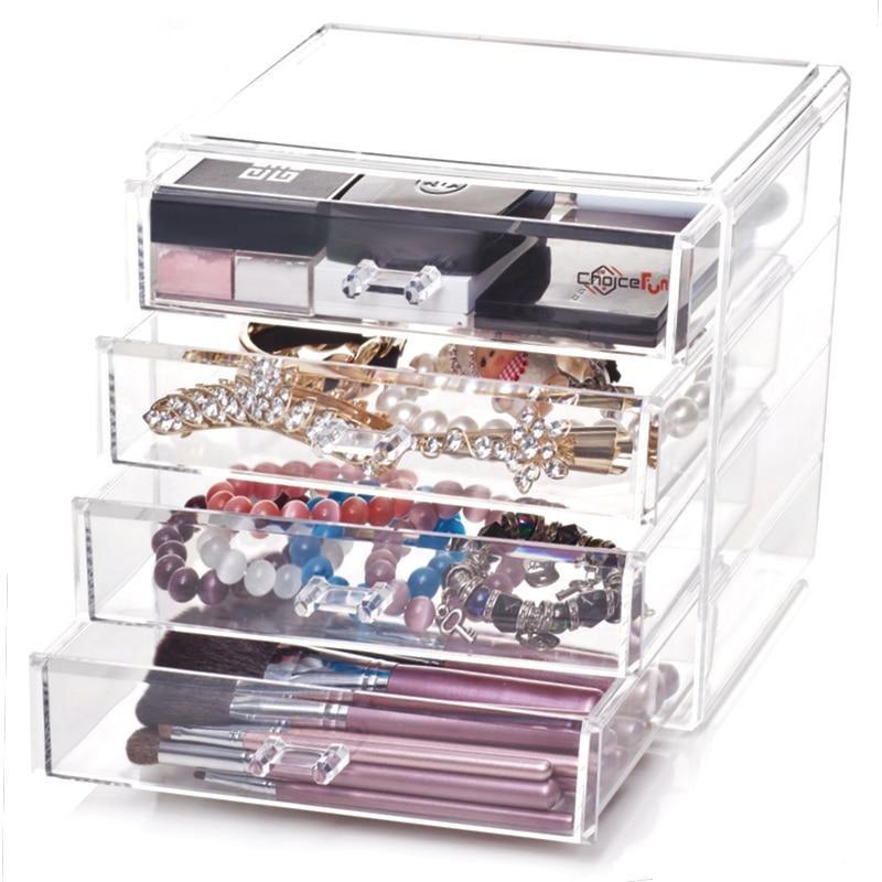 Transparante Acryl Make-up Organizer