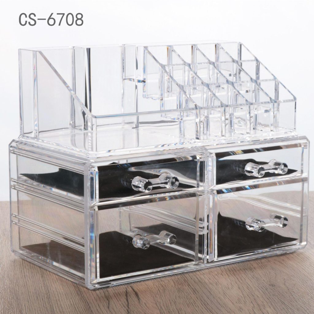 Transparante Make-up Organizer
