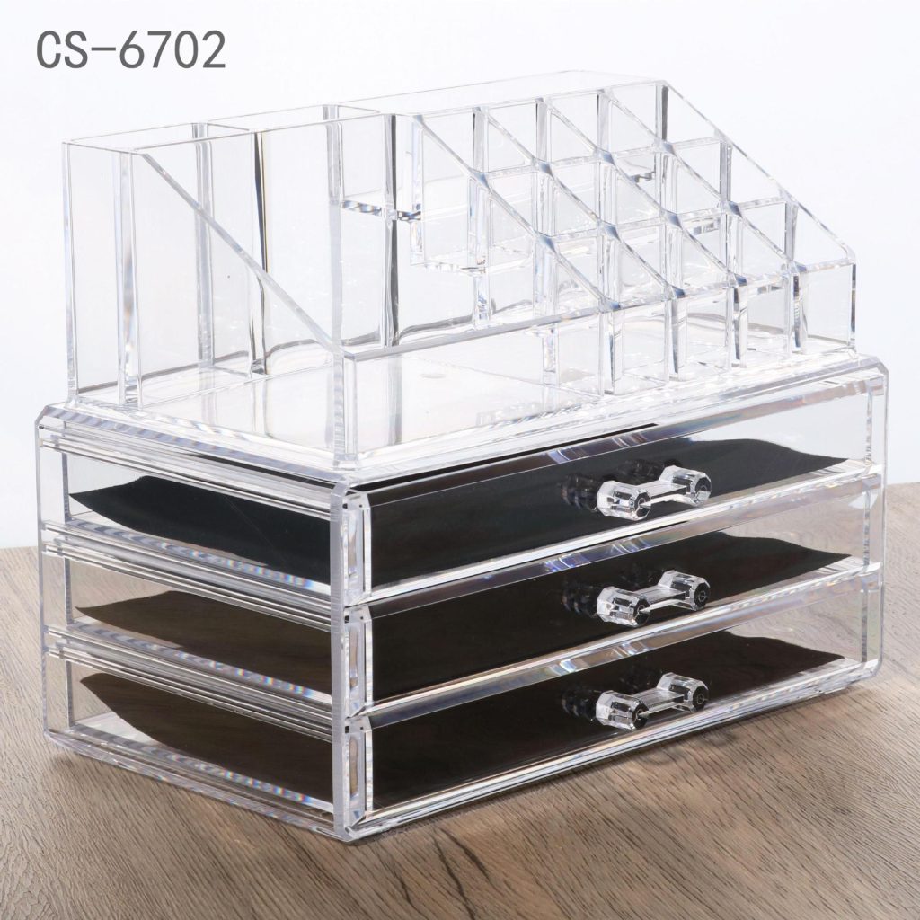 Transparante Make-up Organizer