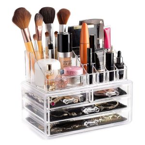 Transparante Make-up Organizer