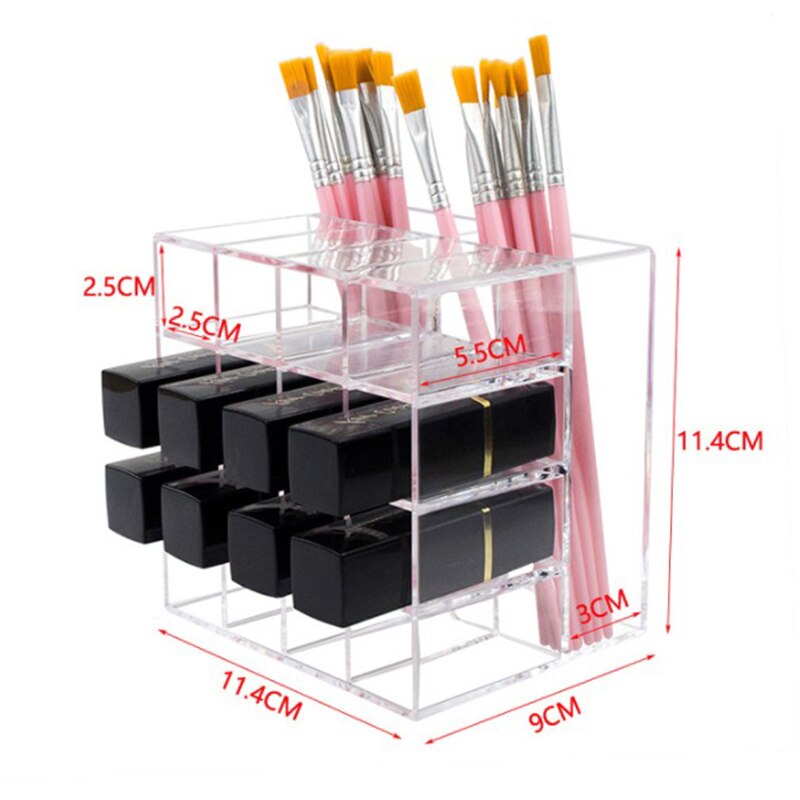 Transparante Make-up Organizer