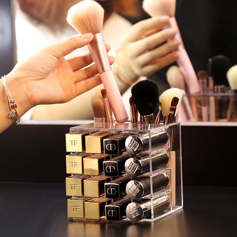 Transparante Make-up Organizer