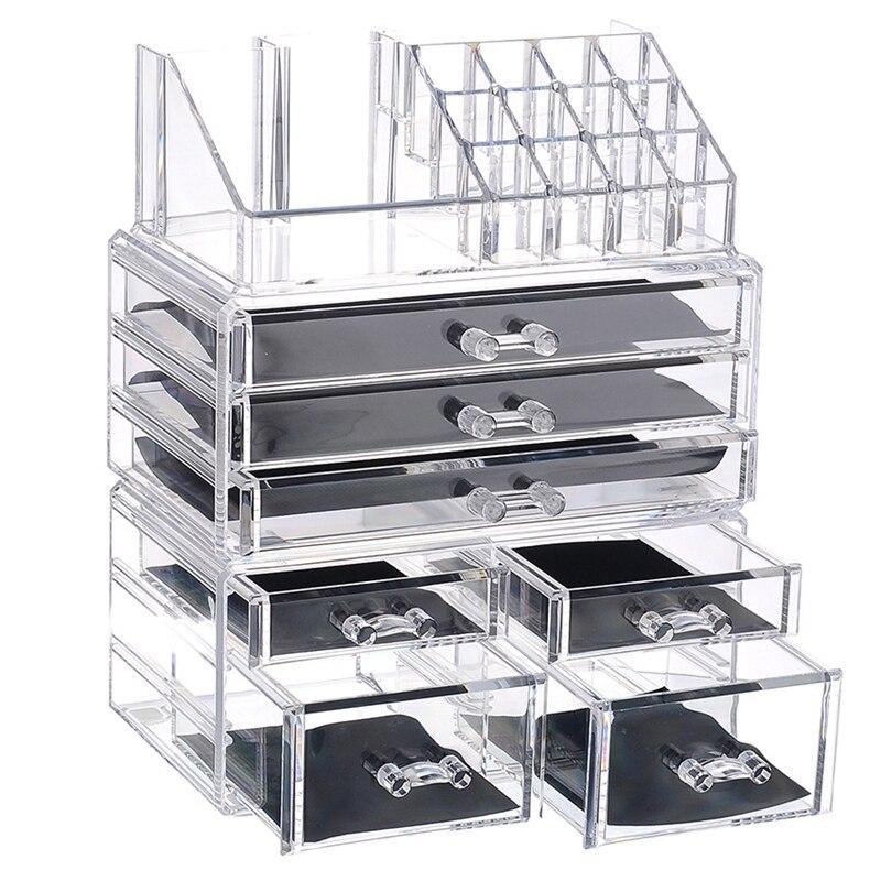 Transparante Make-up Organizer