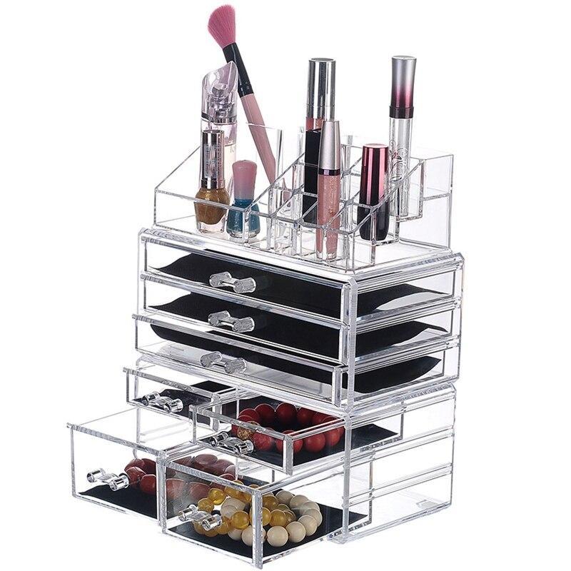 Transparante Make-up Organizer