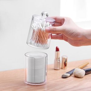 Wattenstaafjes & Make-up Remover Dispenser