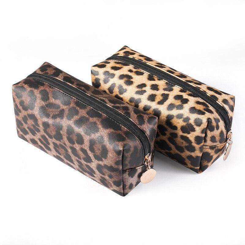 Wilde Make-uptas “Panter” – Elegante Feline voor Reizen