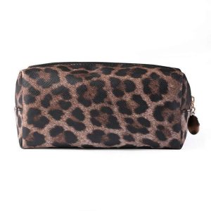 Wilde Make-uptas “Panter” – Elegante Feline voor Reizen