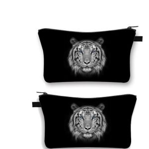 Zwarte Wilde Make-up Tas